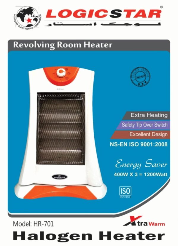 LOGICSTAR ELECTRIC Halogen Heater Revolving Halogen Room Heater