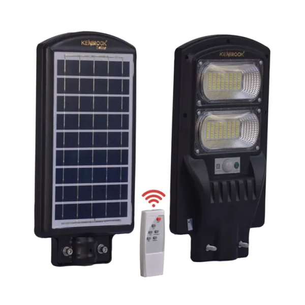 Kenbrook Solar Street Light All in One – IP65 Waterproof, Automatic On Off Motion Sensor Solar Light For Outdoor Use (10 Watt)